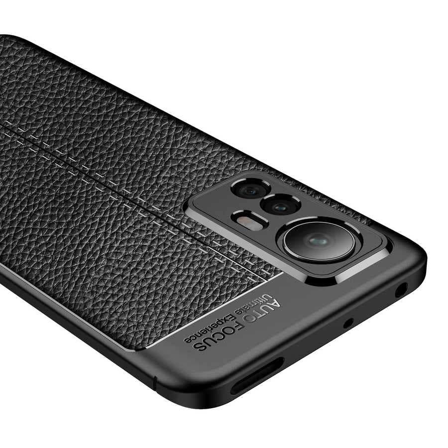 Xiaomi Mi 12 Kılıf Zore Niss Silikon Kapak Siyah