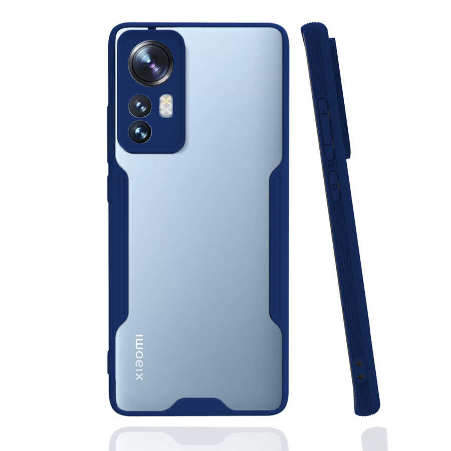 Xiaomi Mi 12 Kılıf Zore Parfe Kapak Lacivert