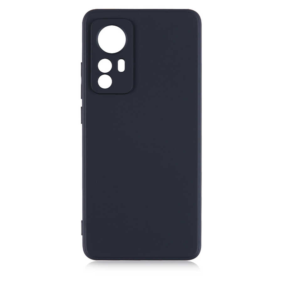 Xiaomi Mi 12 Kılıf Zore Premier Silikon Kapak Siyah