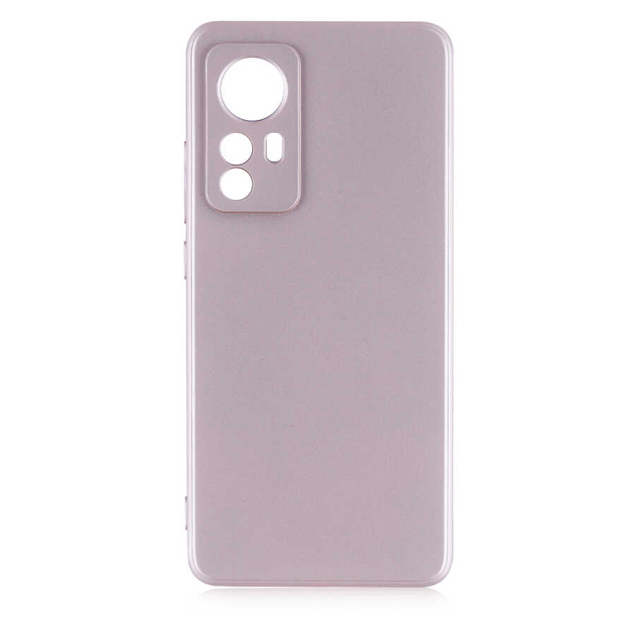 Xiaomi Mi 12 Kılıf Zore Premier Silikon Kapak Rose Gold