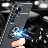 Xiaomi Mi 12 Kılıf Zore Ravel Silikon Kapak Kırmızı