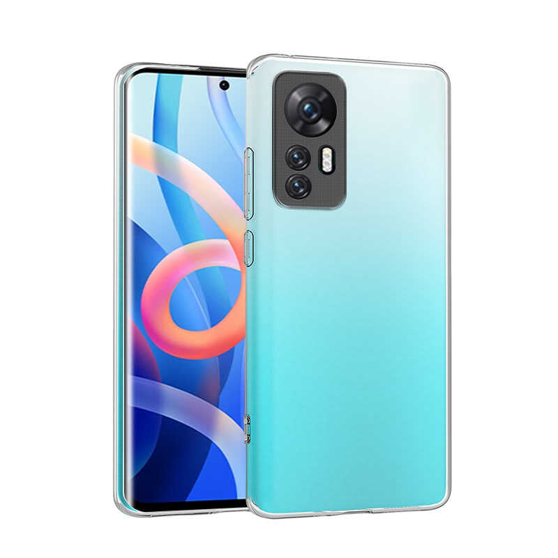 Xiaomi Mi 12 Kılıf Zore Süper Silikon Kapak Renksiz