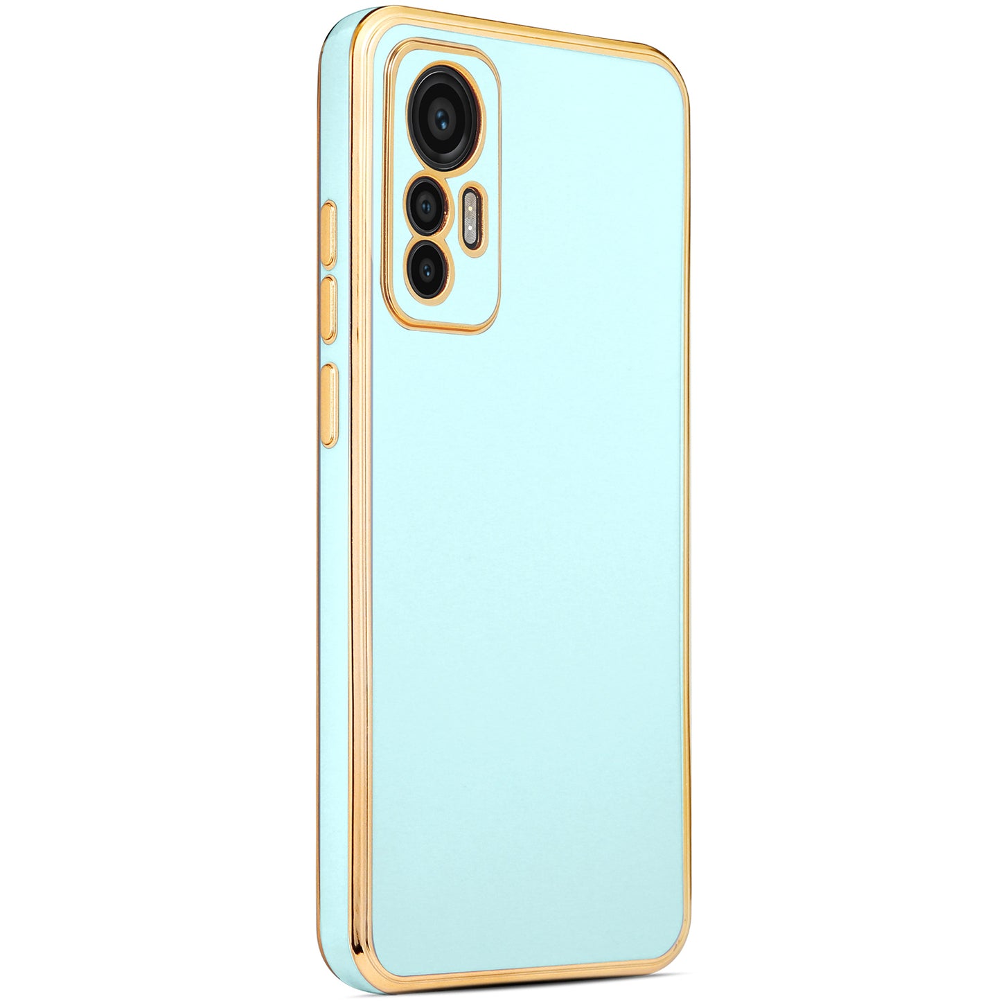 Xiaomi Mi 12 Lite Kılıf Zore Bark Kapak Mavi Açık