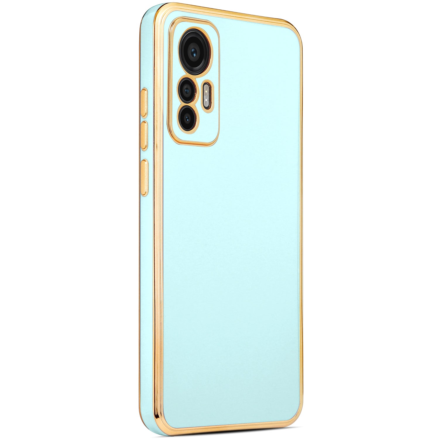 Xiaomi Mi 12 Lite Kılıf Zore Bark Kapak Mavi Açık