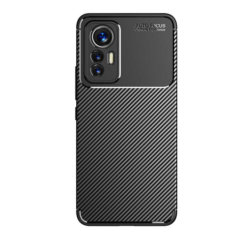 Xiaomi Mi 12 Lite Kılıf Zore Negro Silikon Kapak Lacivert