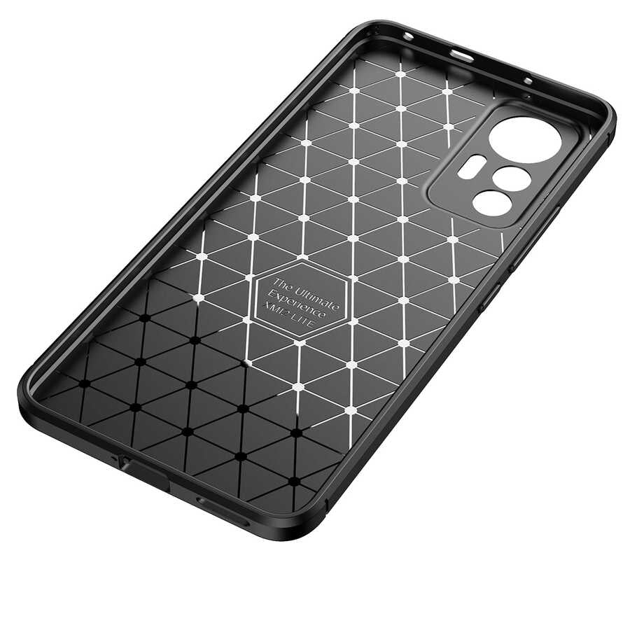 Xiaomi Mi 12 Lite Kılıf Zore Negro Silikon Kapak Lacivert