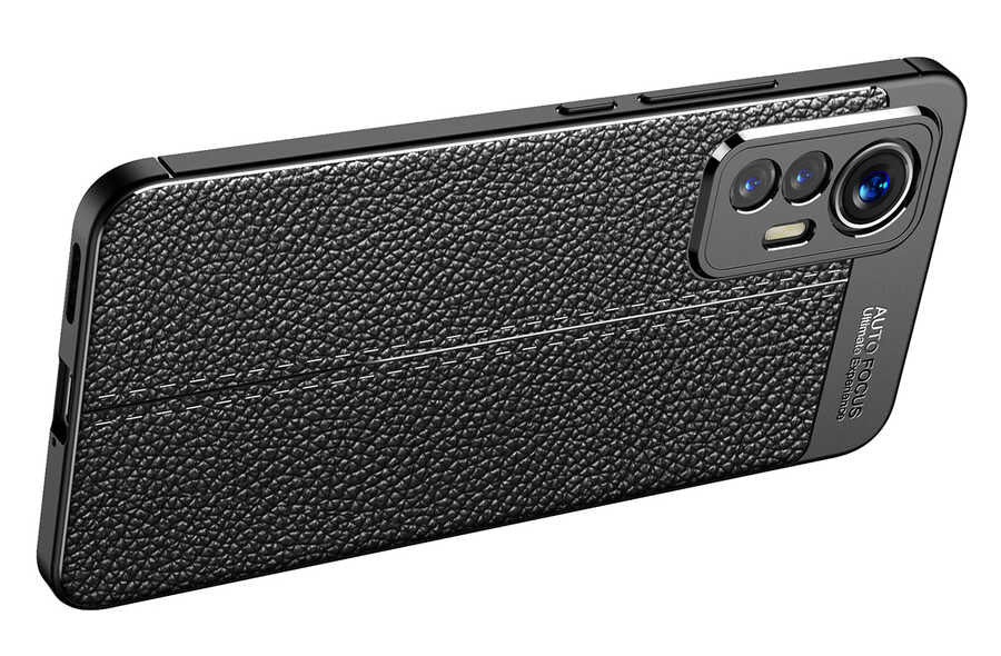 Xiaomi Mi 12 Lite Kılıf Zore Niss Silikon Kapak Siyah