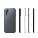 Xiaomi Mi 12 Lite Kılıf Zore Nitro Anti Shock Silikon Renksiz