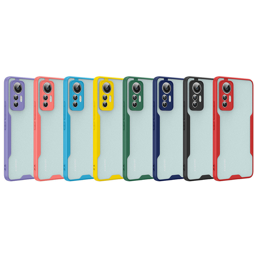 Xiaomi Mi 12 Lite Kılıf Zore Parfe Kapak Mor