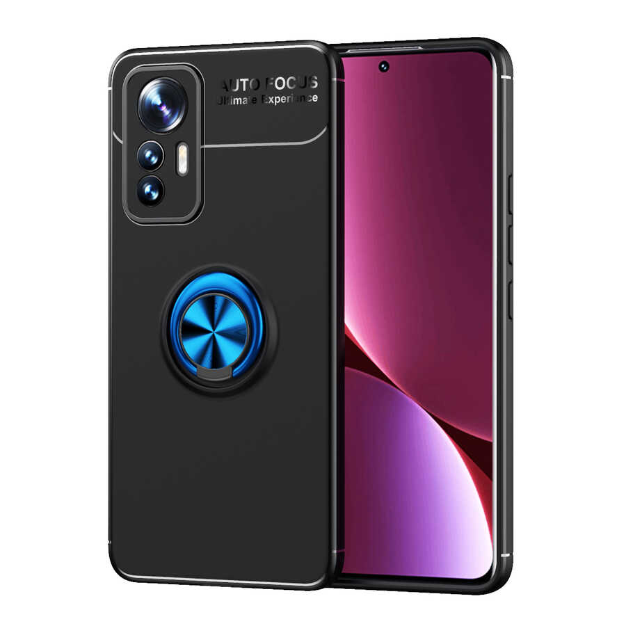 Xiaomi Mi 12 Lite Kılıf Zore Ravel Silikon Kapak Kırmızı