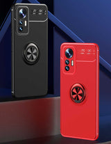 Xiaomi Mi 12 Lite Kılıf Zore Ravel Silikon Kapak Kırmızı