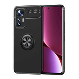 Xiaomi Mi 12 Lite Kılıf Zore Ravel Silikon Kapak Siyah