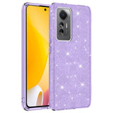 Xiaomi Mi 12 Lite Kılıf Zore Shining Silikon Mor