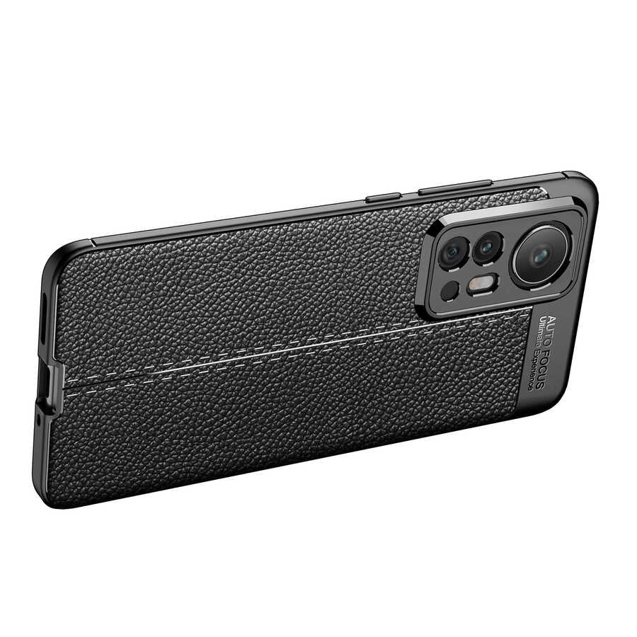 Xiaomi Mi 12 Pro Kılıf Zore Niss Silikon Kapak Siyah