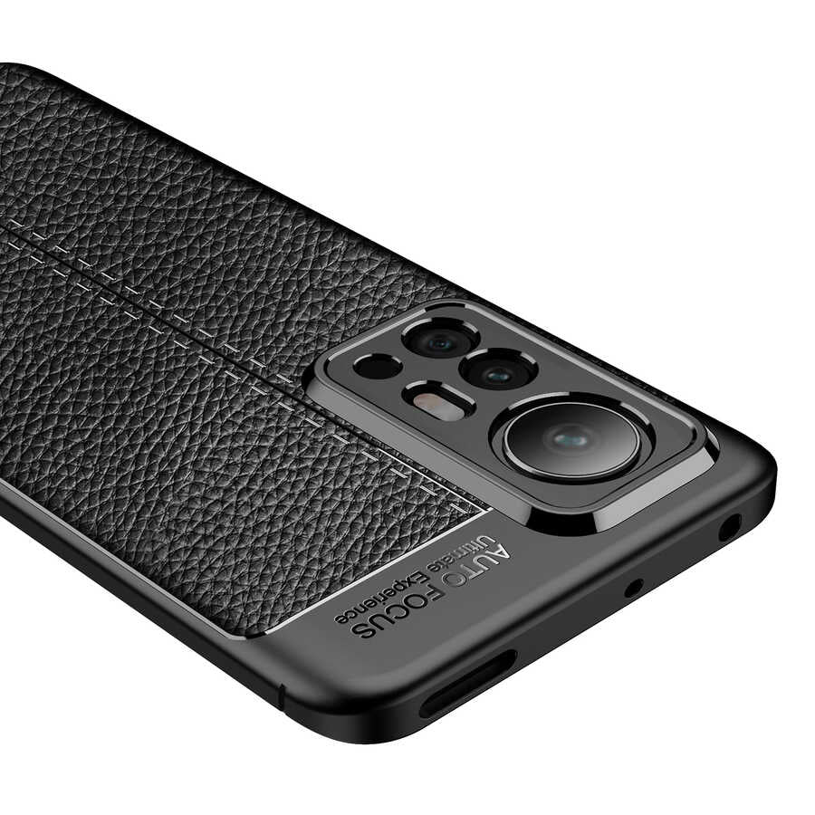 Xiaomi Mi 12 Pro Kılıf Zore Niss Silikon Kapak Siyah