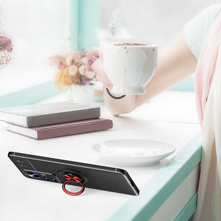 Xiaomi Mi 12 Pro Kılıf Zore Ravel Silikon Kapak Mavi