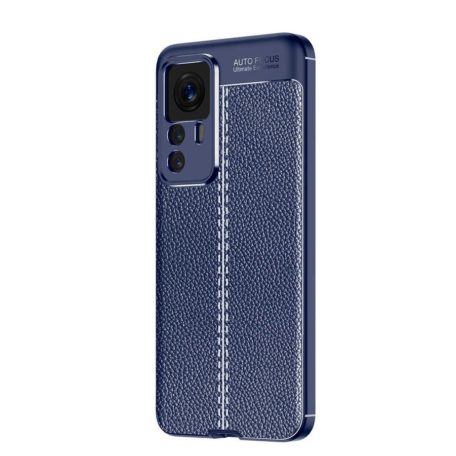 Xiaomi Mi 12T Kılıf Zore Niss Silikon Kapak Lacivert