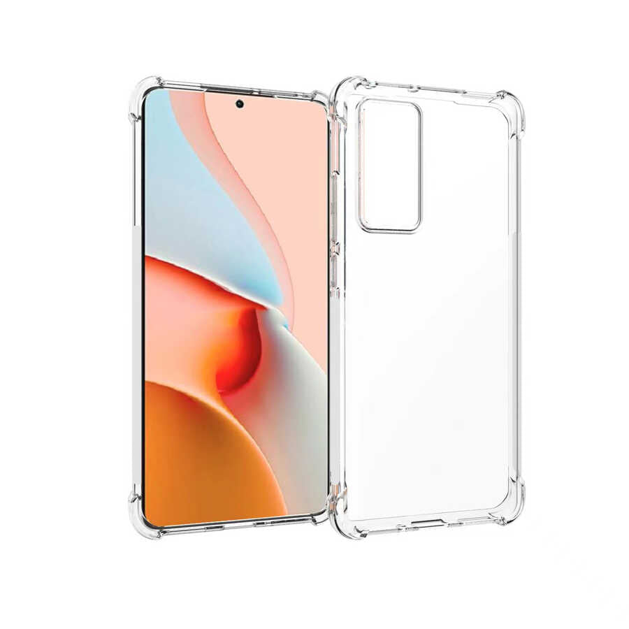 Xiaomi Mi 12T Kılıf Zore Nitro Anti Shock Silikon Renksiz