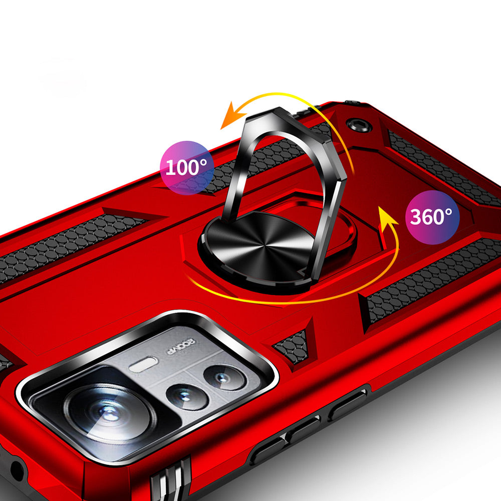 Xiaomi Mi 12T Kılıf Zore Vega Kapak Siyah