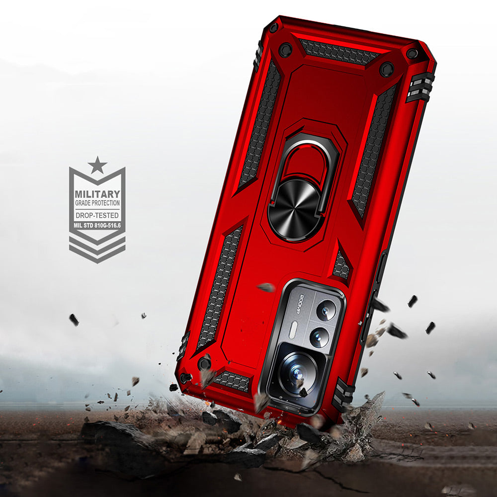 Xiaomi Mi 12T Kılıf Zore Vega Kapak Siyah