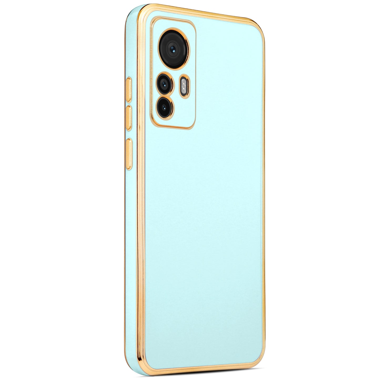 Xiaomi Mi 12T Pro Kılıf Zore Bark Kapak Mavi Açık