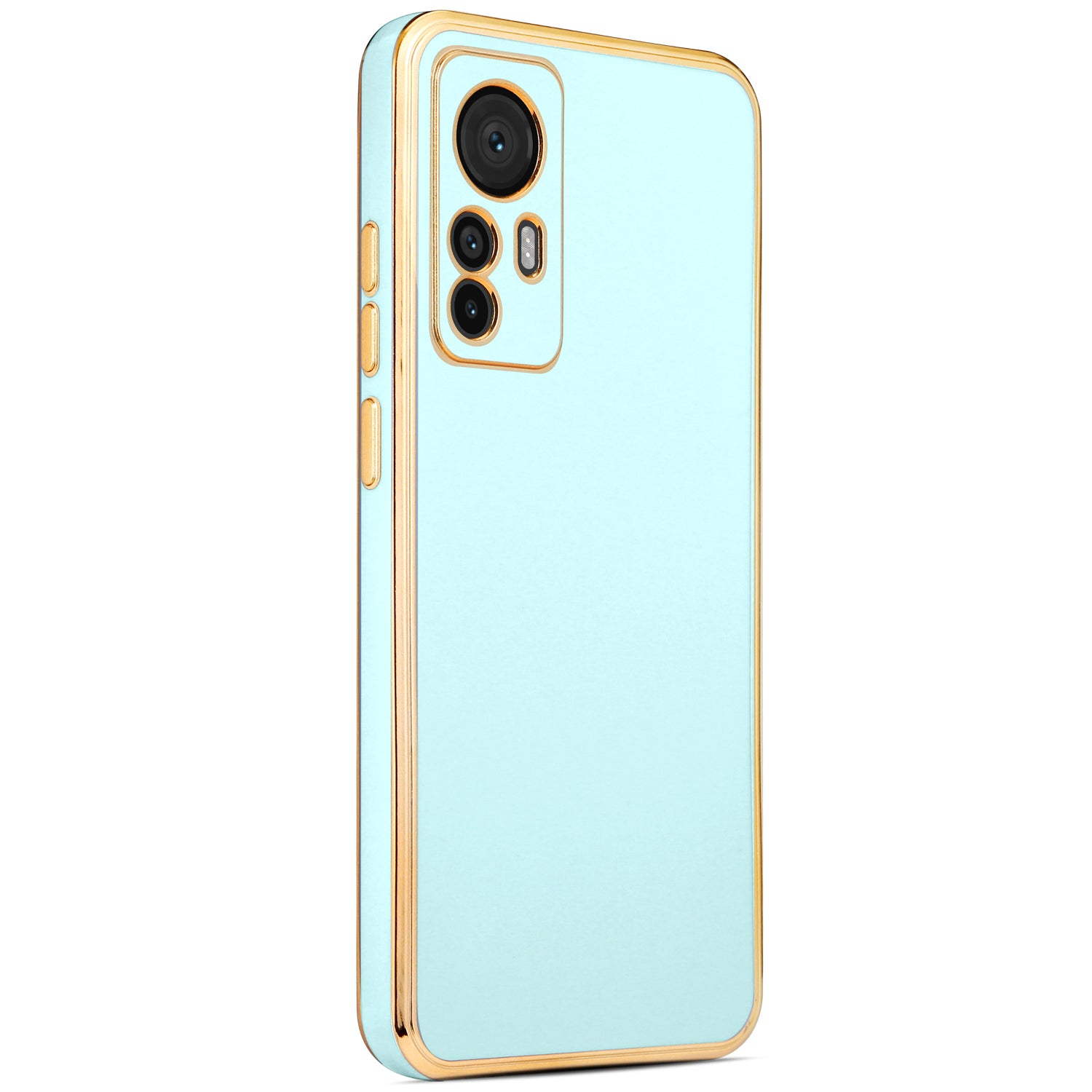 Xiaomi Mi 12T Pro Kılıf Zore Bark Kapak Mavi Açık