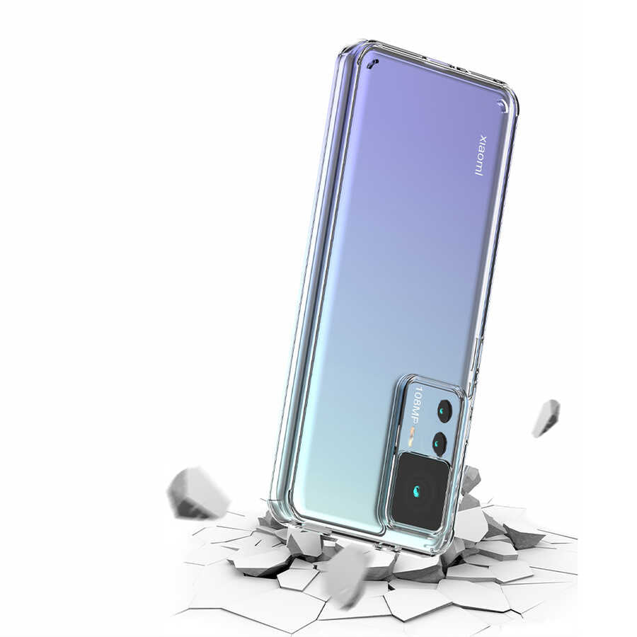 Xiaomi Mi 12T Pro Kılıf Zore Coss Kapak Renksiz