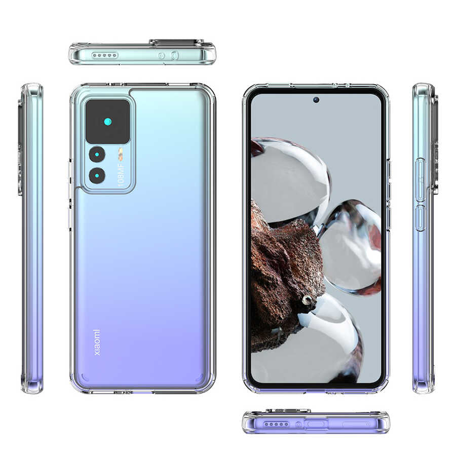 Xiaomi Mi 12T Pro Kılıf Zore Coss Kapak Renksiz