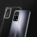 Xiaomi Mi 12T Pro Kılıf Zore Kamera Korumalı Nitro Anti Shock Silikon Renksiz