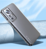 Xiaomi Mi 12T Pro Kılıf Zore Kamera Korumalı Süper Silikon Kapak Renksiz