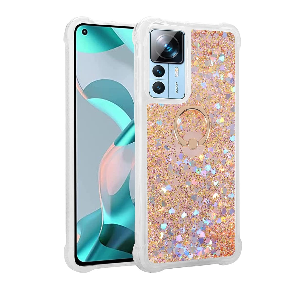 Xiaomi Mi 12T Pro Kılıf Zore Milce Kapak Gold