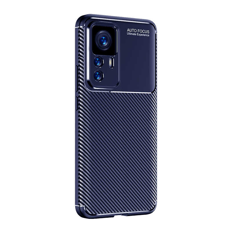 Xiaomi Mi 12T Pro Kılıf Zore Negro Silikon Kapak Lacivert