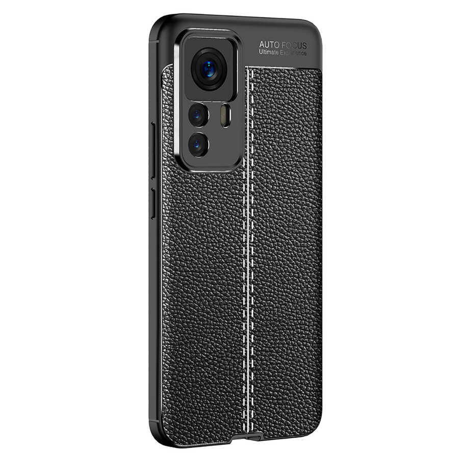 Xiaomi Mi 12T Pro Kılıf Zore Niss Silikon Kapak Siyah