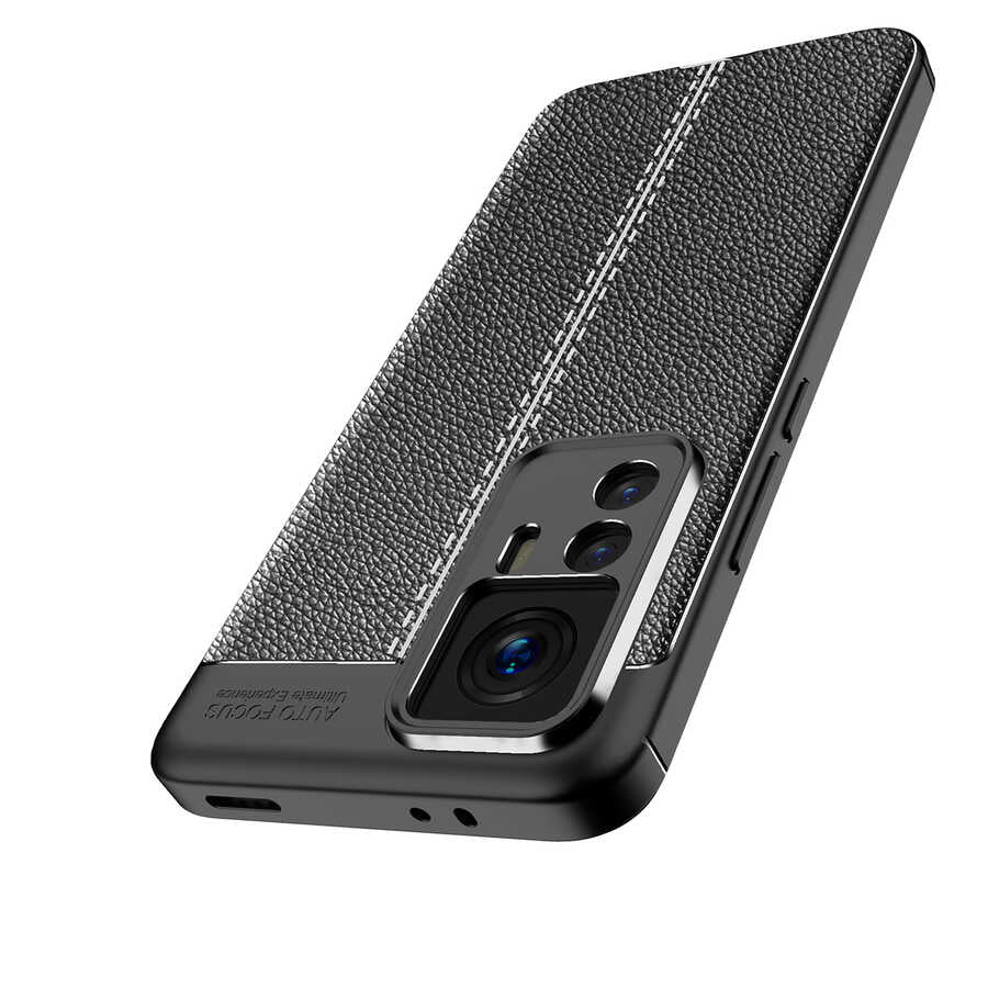 Xiaomi Mi 12T Pro Kılıf Zore Niss Silikon Kapak Siyah