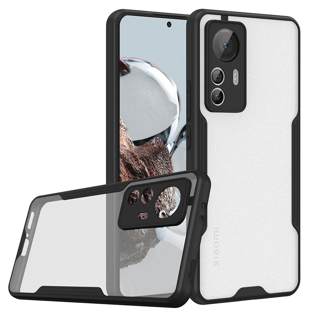 Xiaomi Mi 12T Pro Kılıf Zore Parfe Kapak Mor