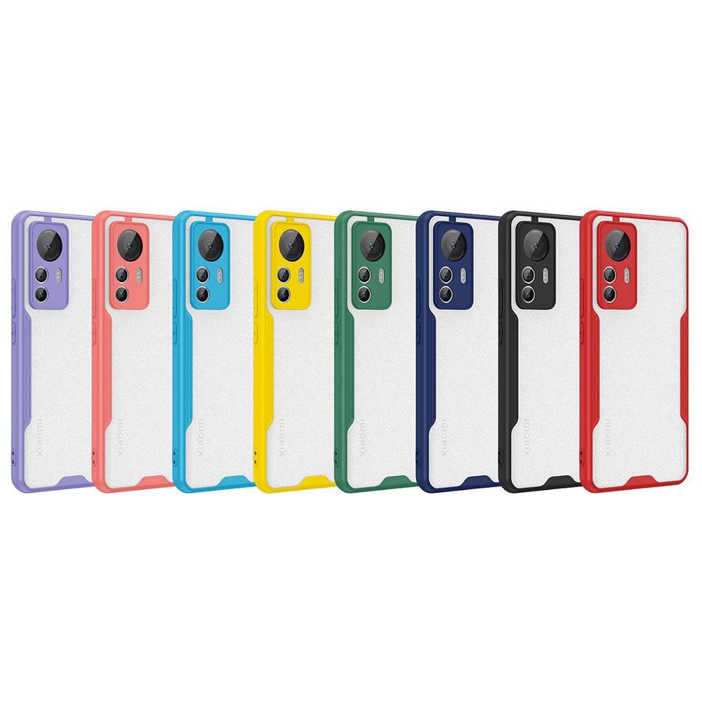 Xiaomi Mi 12T Pro Kılıf Zore Parfe Kapak Mor