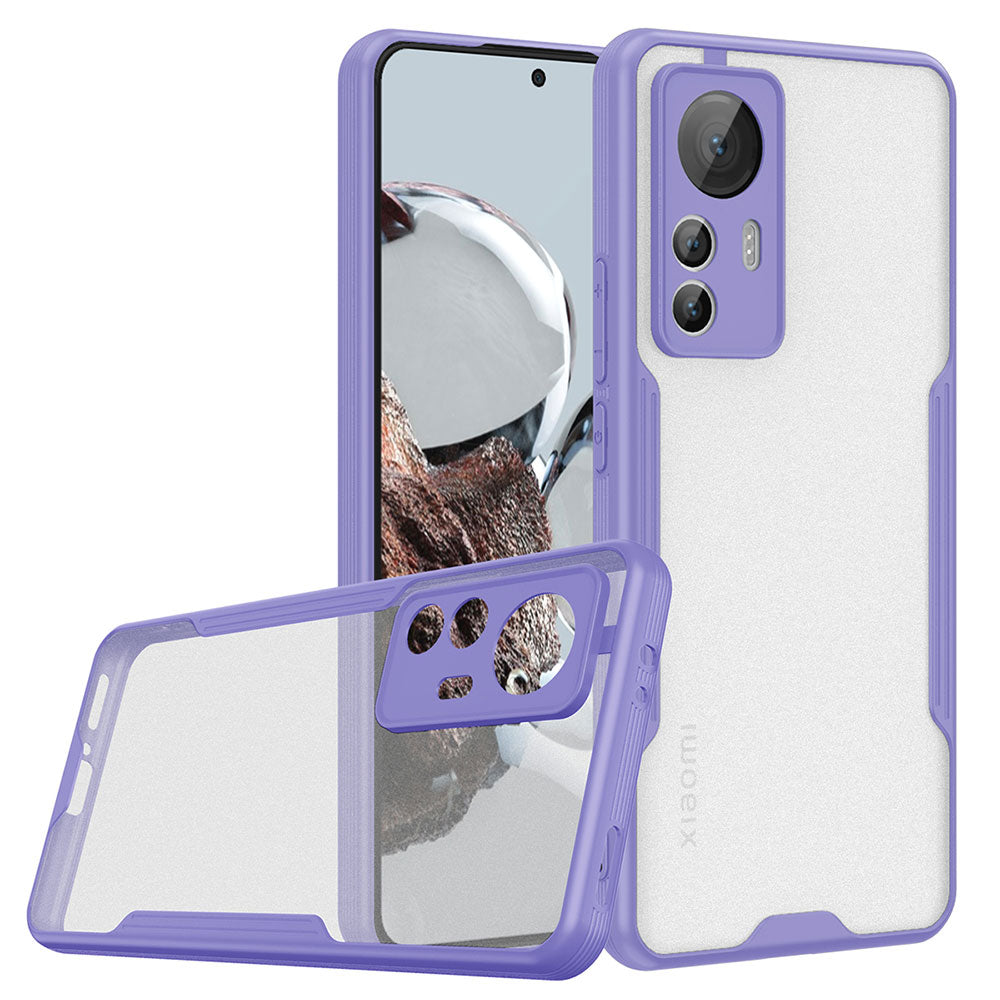 Xiaomi Mi 12T Pro Kılıf Zore Parfe Kapak Mor
