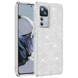Xiaomi Mi 12T Pro Kılıf Zore Shining Silikon Gümüş