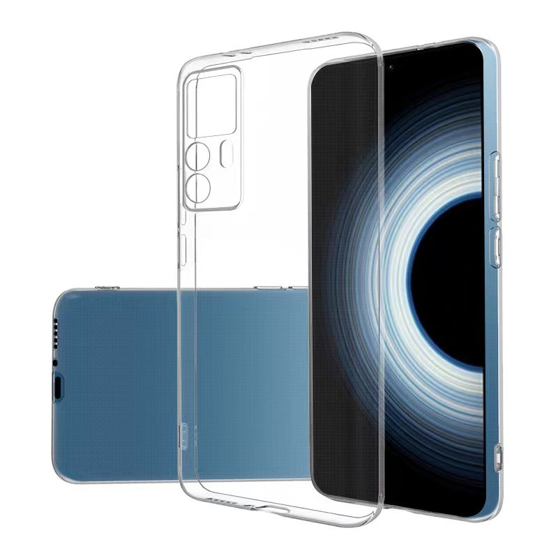 Xiaomi Mi 12T Pro Kılıf Zore Süper Silikon Kapak Renksiz
