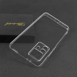 Xiaomi Mi 12T Pro Kılıf Zore Süper Silikon Kapak Renksiz