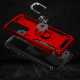 Xiaomi Mi 12T Pro Kılıf Zore Vega Kapak Kırmızı