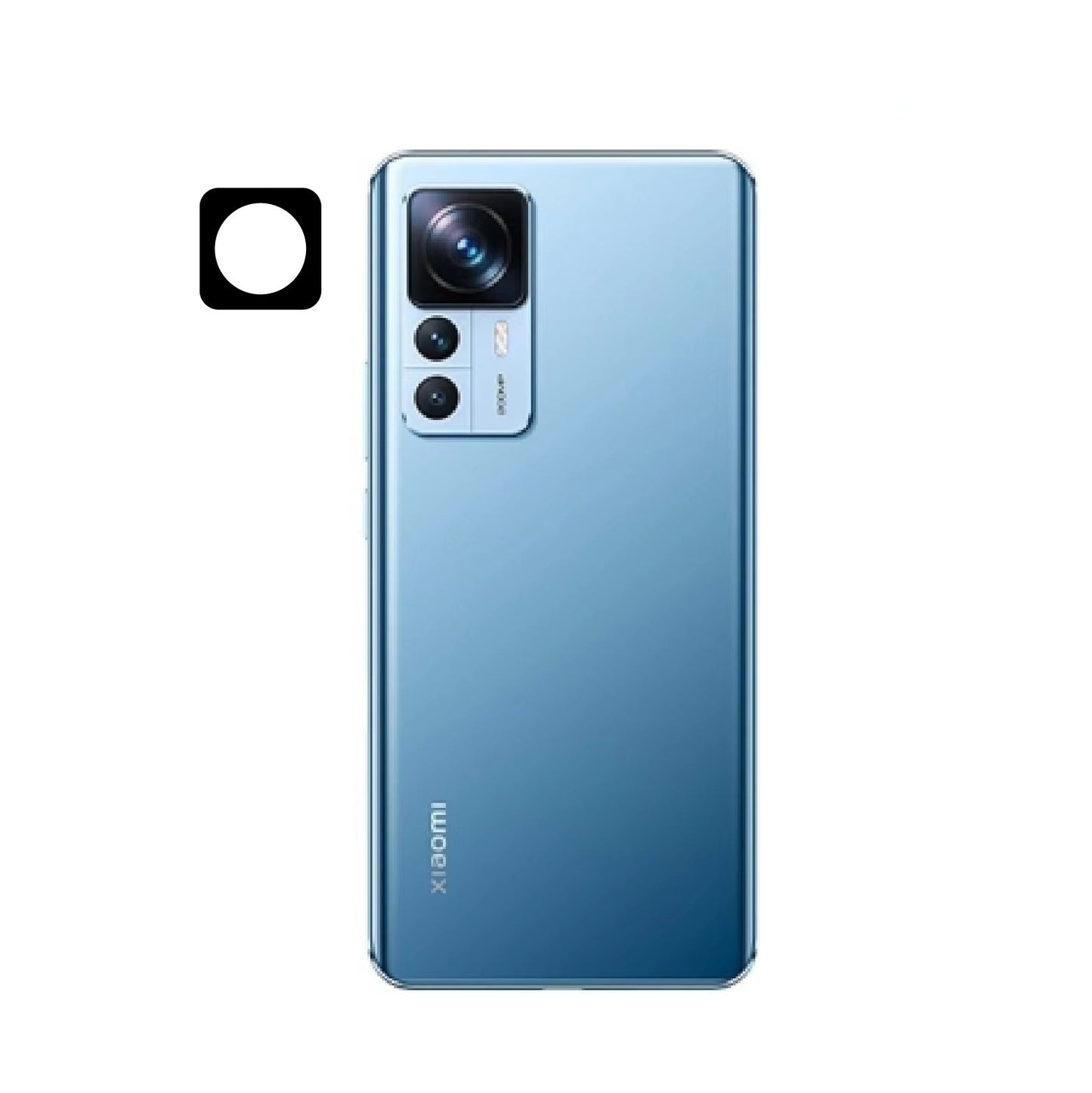 Xiaomi Mi 12T Pro Zore 3D Kamera Camı Siyah