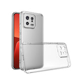 Xiaomi Mi 13 Kılıf Zore Kamera Korumalı Süper Silikon Kapak Renksiz
