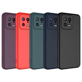 Xiaomi Mi 13 Kılıf Zore Mara Lansman Kapak Koyu Mor