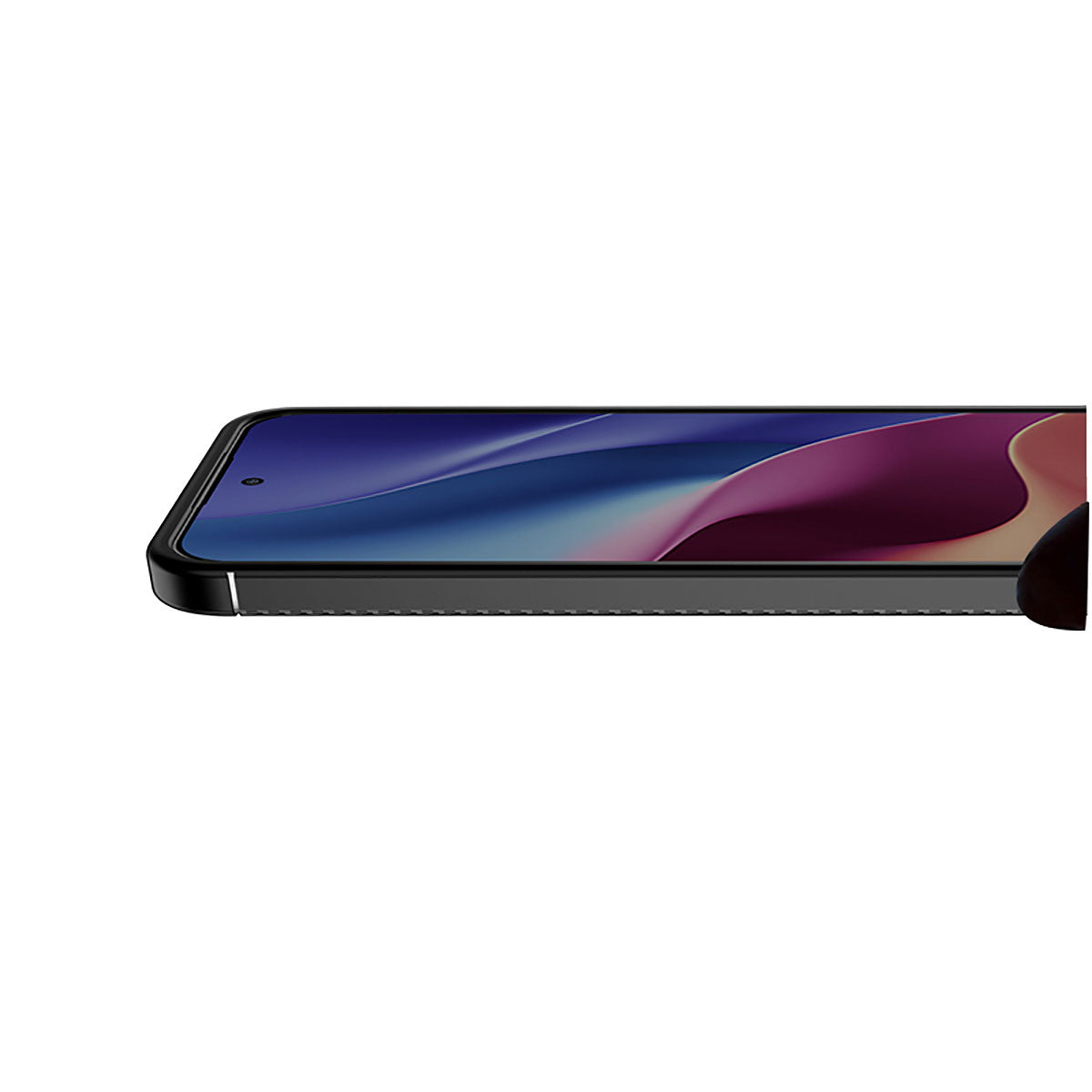 Xiaomi Mi 13 Kılıf Zore Negro Silikon Kapak Siyah