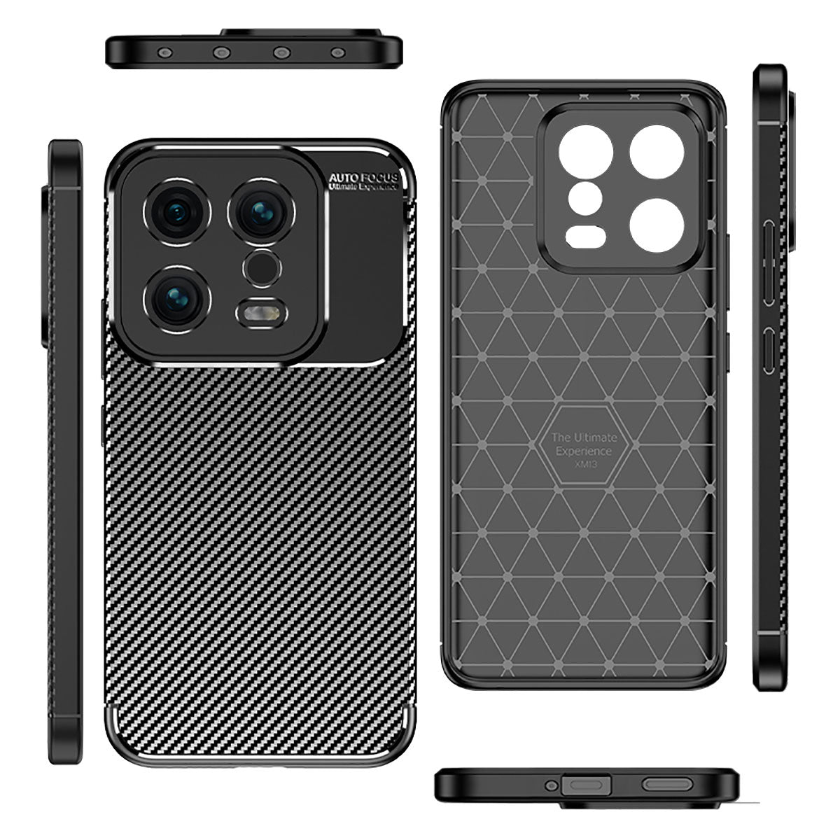 Xiaomi Mi 13 Kılıf Zore Negro Silikon Kapak Lacivert