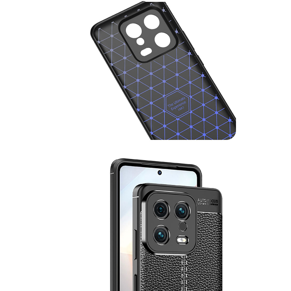 Xiaomi Mi 13 Kılıf Zore Niss Silikon Kapak Siyah