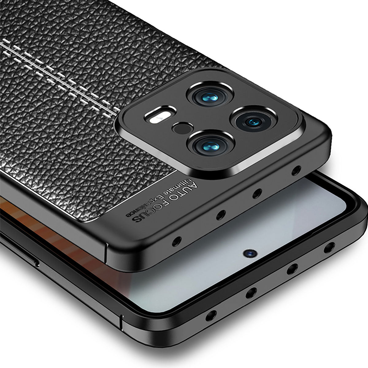 Xiaomi Mi 13 Kılıf Zore Niss Silikon Kapak Siyah