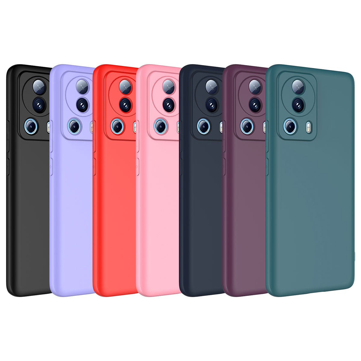 Xiaomi Mi 13 Lite Kılıf Zore Mara Lansman Kapak Koyu Mor