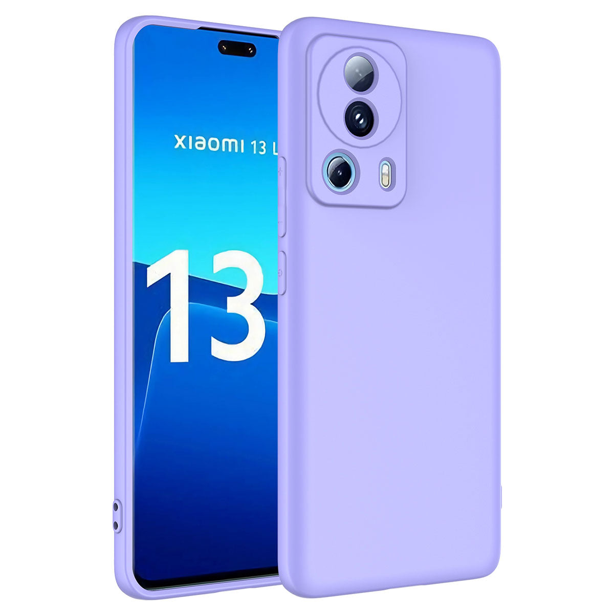 Xiaomi Mi 13 Lite Kılıf Zore Mara Lansman Kapak Lila